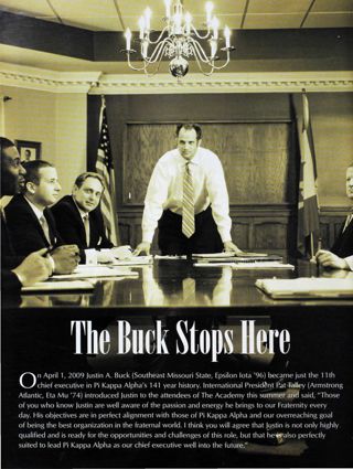 The Buck Stops Here